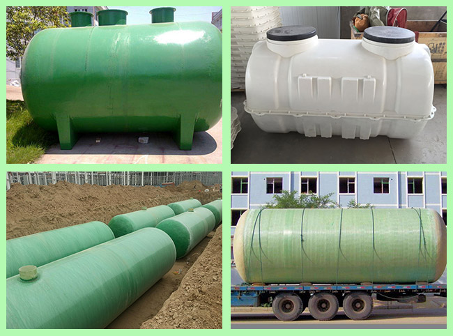 國潔生產(chǎn)的玻璃鋼化糞池成品優(yōu)點介紹